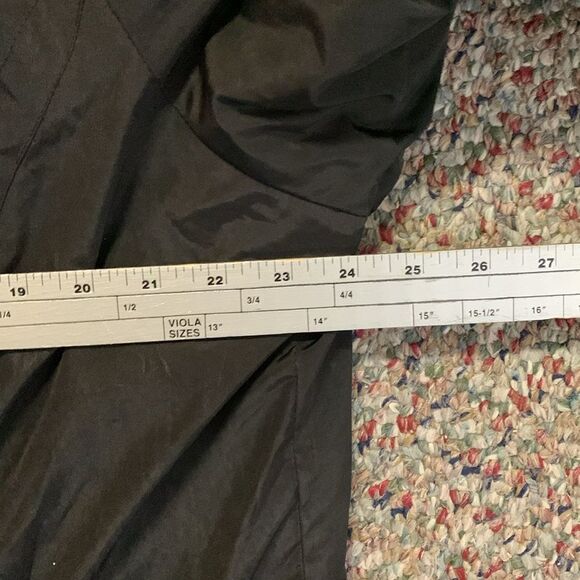 Obermeyer Vintage Retro Black Ski Snowboard Winter Parka Coat Size 16 - Picture 15 of 15